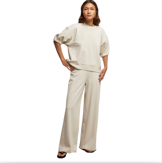 Amber Cotton Wide Leg Trouser