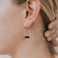 Gemstone Drop Earrings