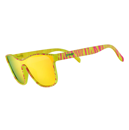Goodr Carl's Big Cat Sanctuary Sunglasses. VRG