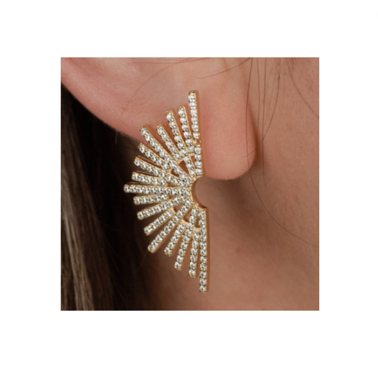 Celestial Sunburst Earrings