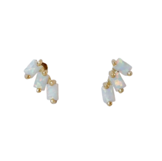 Socialite - Offset Trio Earrings
