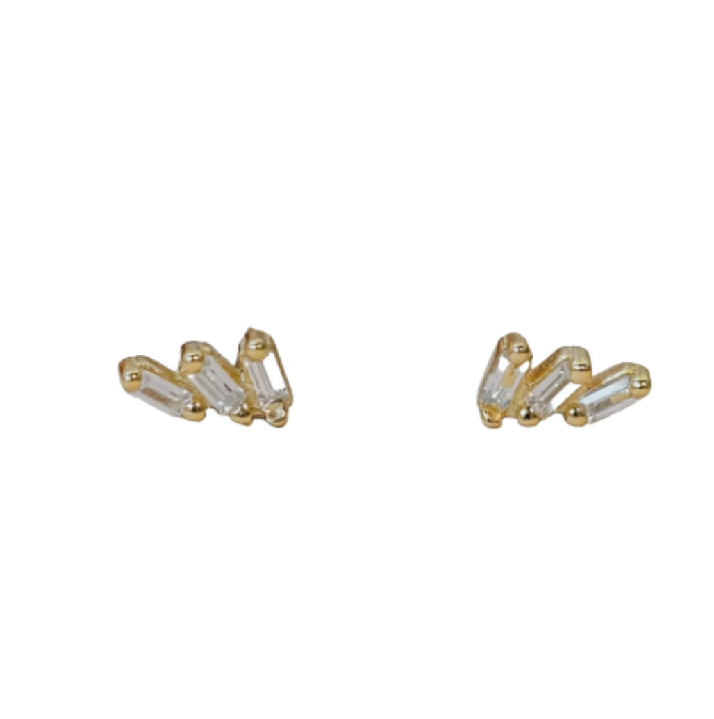 Socialite - Offset Trio Earrings