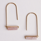 Gemstone Drop Earrings