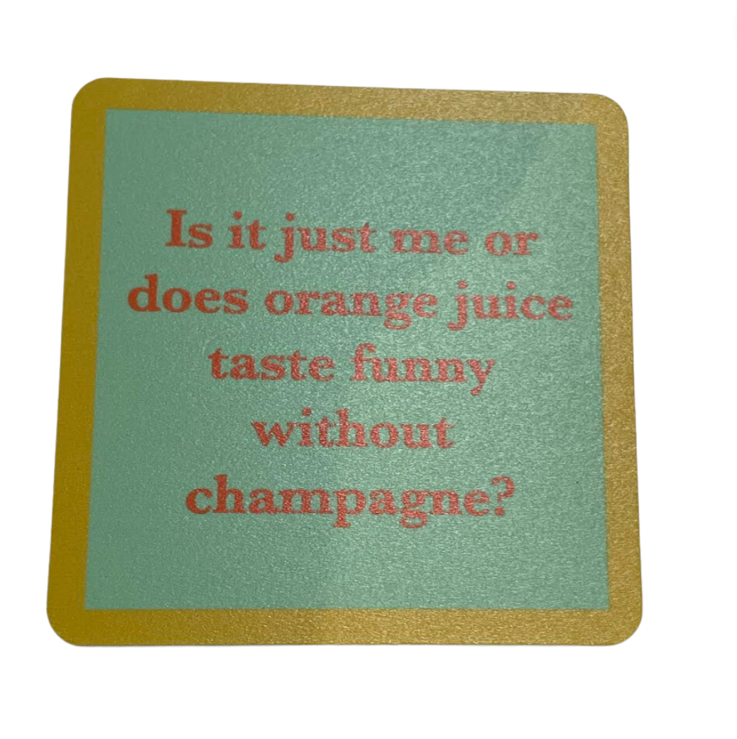 Drinks On Me Coasters