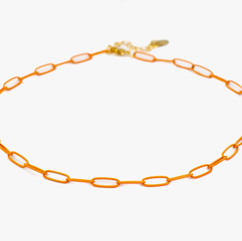 Game Day Paperclip Necklaces
