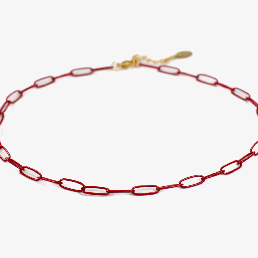 Game Day Paperclip Necklaces