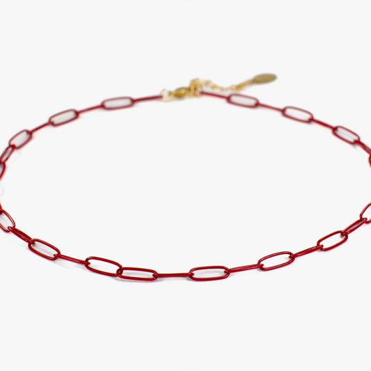 Game Day Paperclip Necklaces