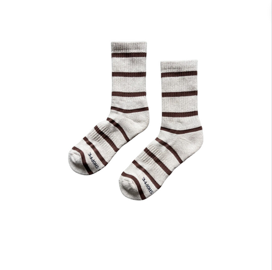 Striped Boyfriend Sock