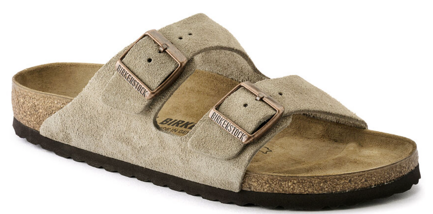 Birkenstock Arizona Suede Leather Sandal