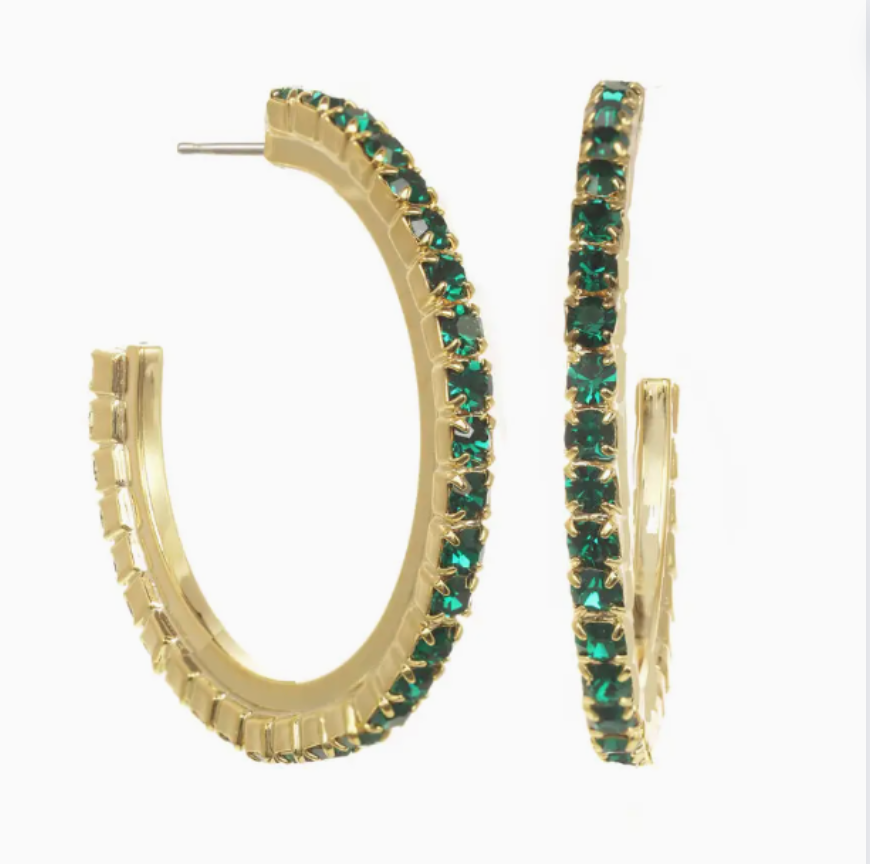 Tova Slim Hoop Earrings