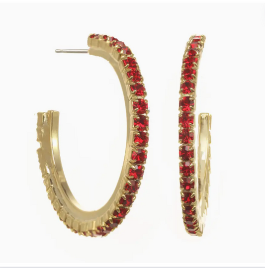 Tova Slim Hoop Earrings