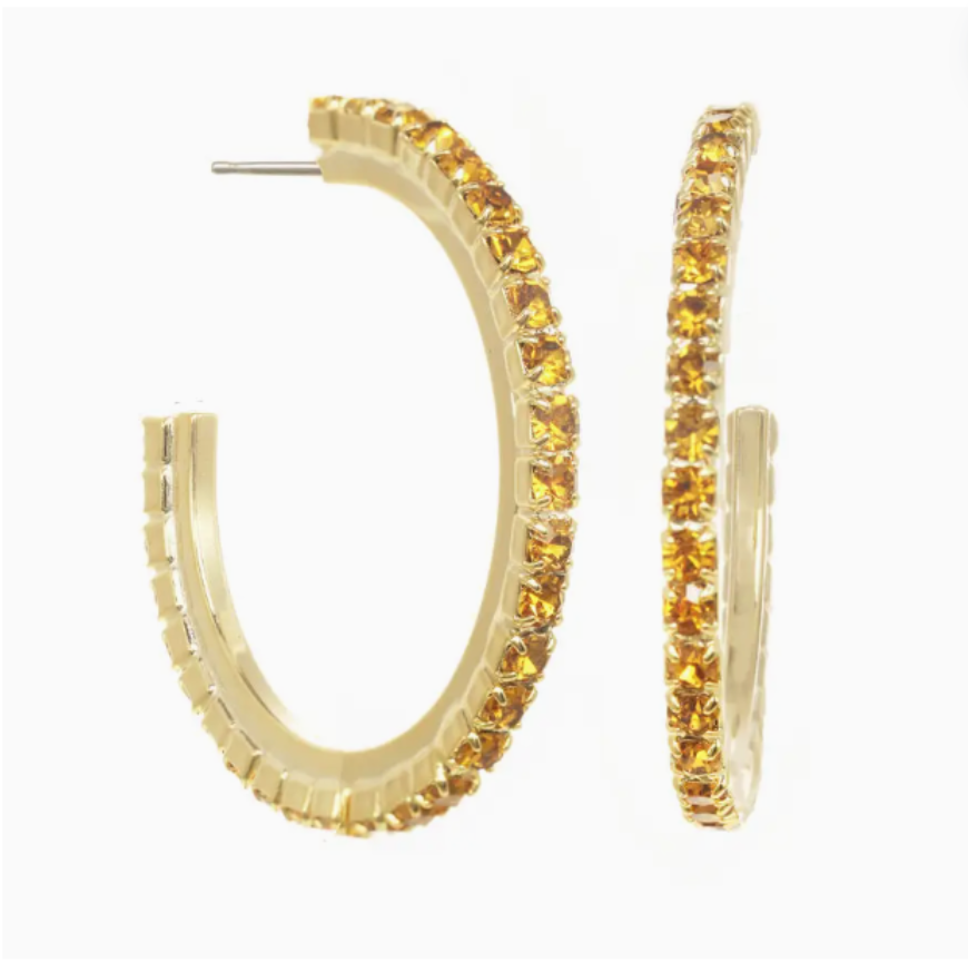 Tova Slim Hoop Earrings