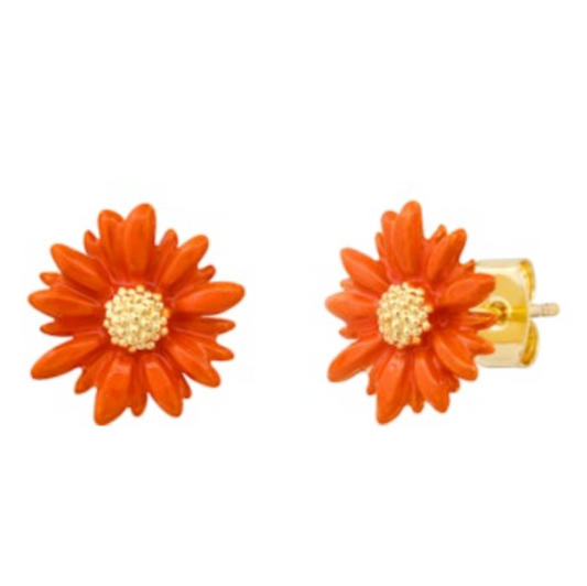Gerbera Daisy Studs