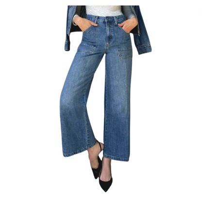 Favorite Daughter Mischa Utility Denim