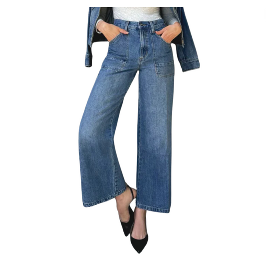Favorite Daughter Mischa Utility Denim