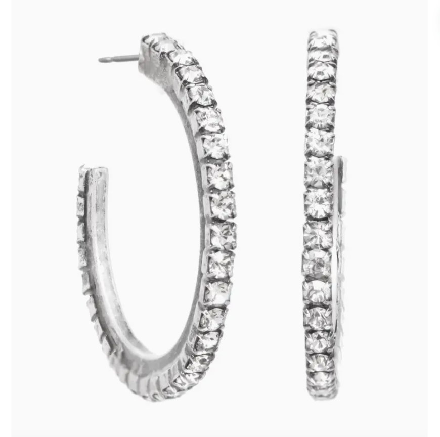 Tova Slim Hoop Earrings