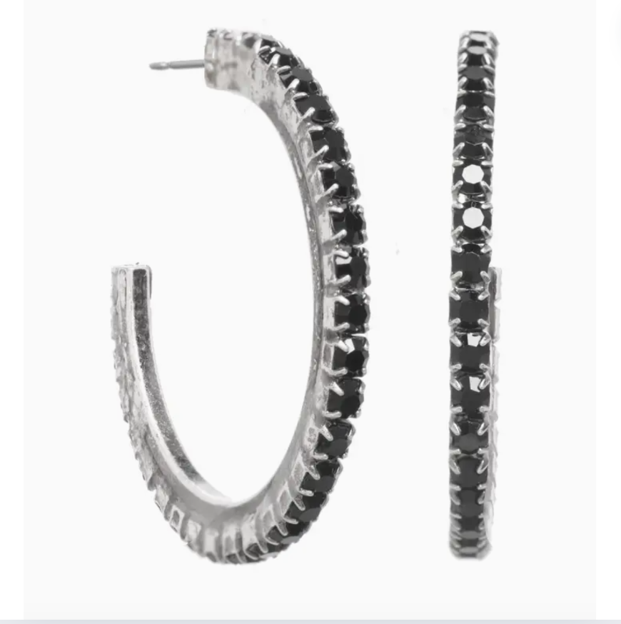 Tova Slim Hoop Earrings