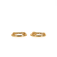 Gold Hoop Double Earring