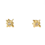 Tiny Stud Star Earrings