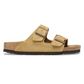 Arizona Suede Leather latte Cream Narrow