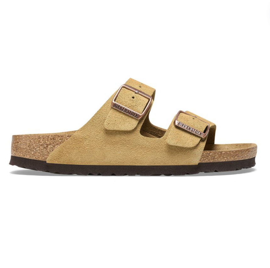 Arizona Suede Leather latte Cream Narrow