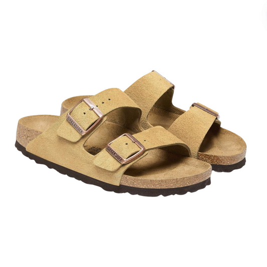 Arizona Suede Leather latte Cream Narrow