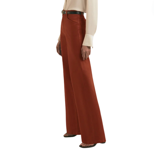The Coated Mischa Wide Leg