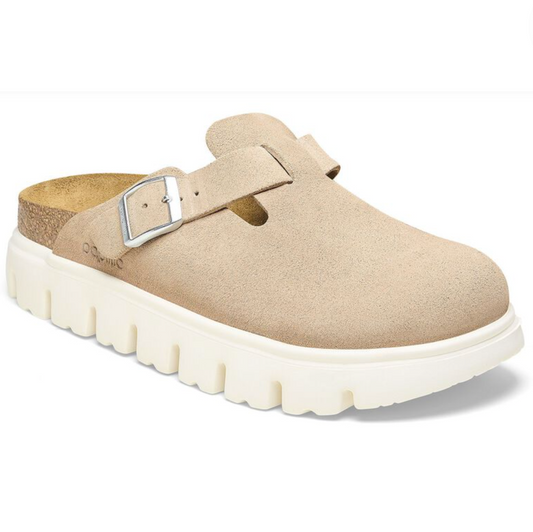 Birkenstock Boston Chunky Suede Clog