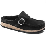 Birkenstock Buckley Suede Leather Shearling Narrow