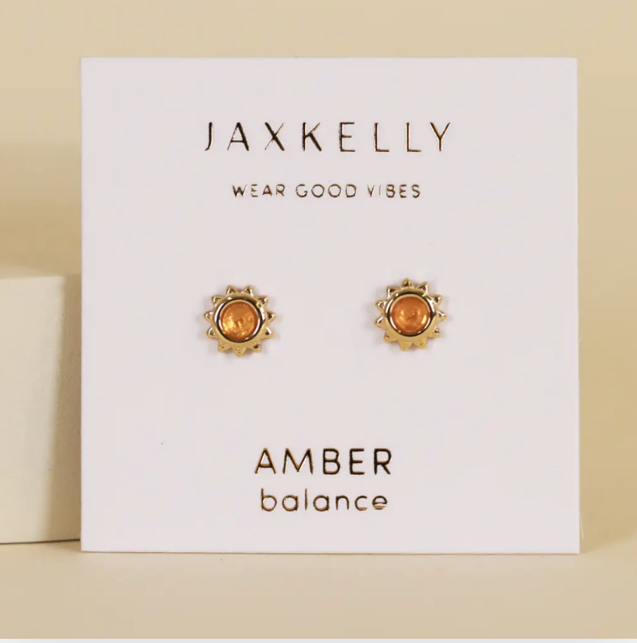Sun Stud - Amber