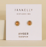 Sun Stud - Amber