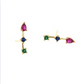 Jewel Tone CZ Station Crawlers