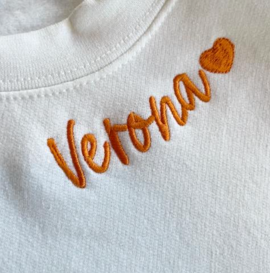 Verona Custom Embroidered Sweatshirt