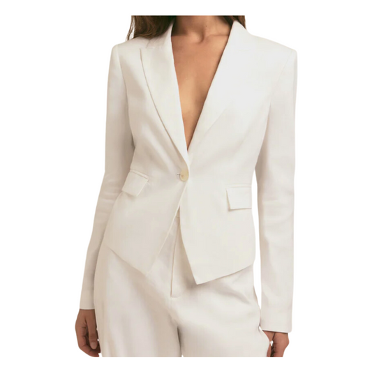 Favorite Daughter Short Favorite Linen Blazer