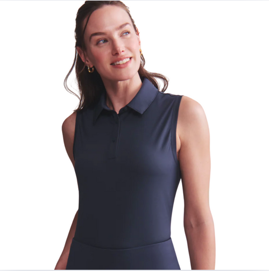 Course to Court Sleeveless Polo