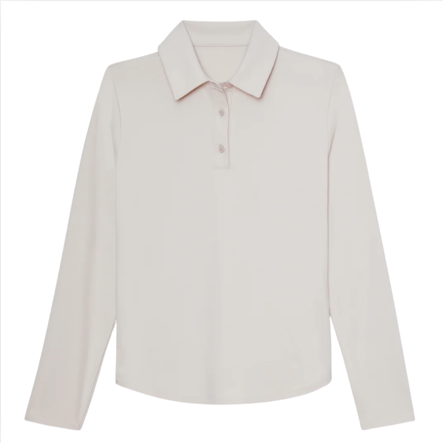 Course to Court Long Sleeve Polo