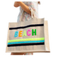 "Beach" Beach Bag