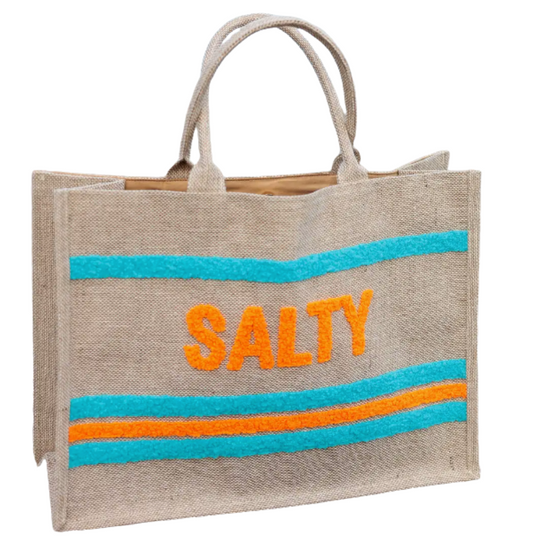 "Salty" Beach Bag