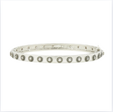 Freida Rothman Studded Eternity Hinge Bangle