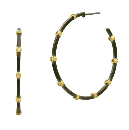 Freida Rothman Your Go-To Bezel Hoop