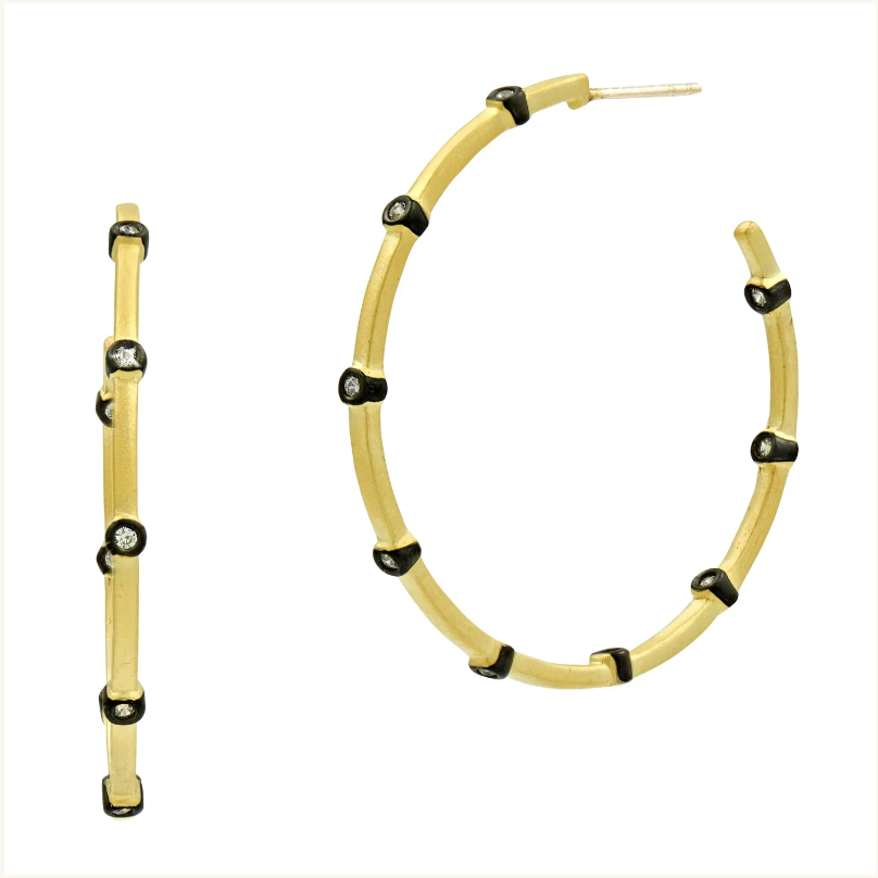 Freida Rothman Your Go-To Bezel Hoop
