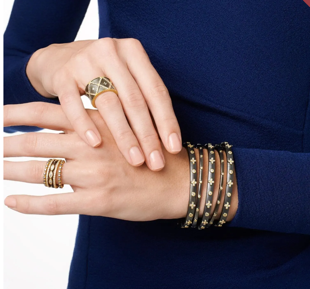 Freida Rothman Our Favorite Clover Hinge Bangle