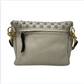 Mini Rough Night Crossbody - Chalk Lazer Criss Cross