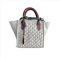 Mini Tote- Chalk Lazer Criss Cross