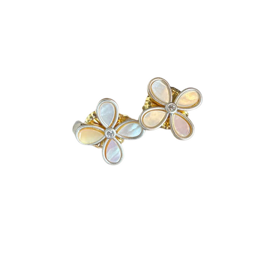 Blossoming Brilliance Stud Earrings