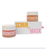 Bitchstix Gift Duo:  Resting Lip Mask & Everyday Lip Scrub Set