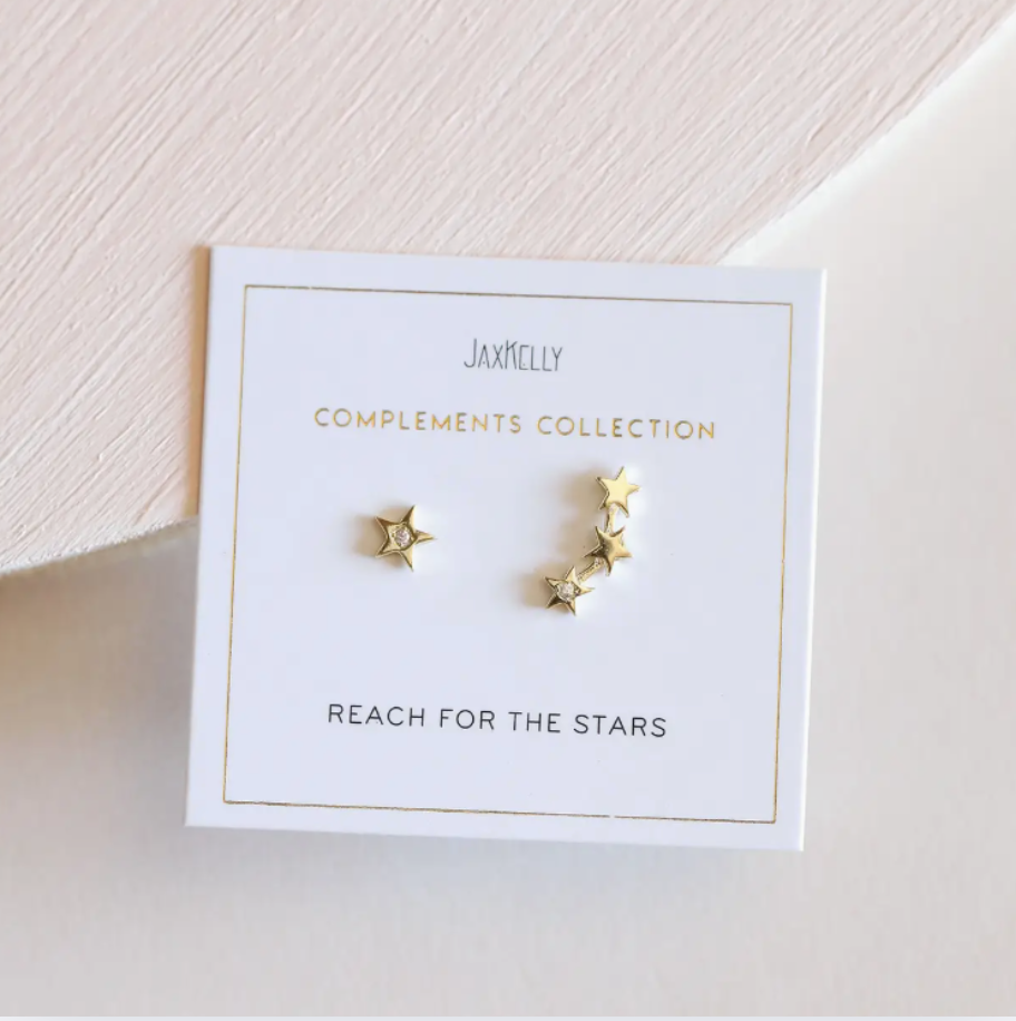 Complements - Star & Constellation - Gold Earrings