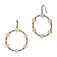 Brooklyn In Bloom Station Open Hoop Earrings