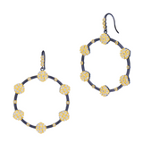 Brooklyn In Bloom Station Open Hoop Earrings