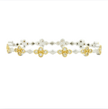 Fleur Bloom Delicate Hinge Bangle